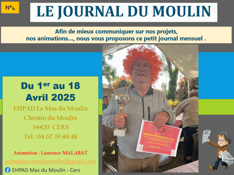 Journal – Avril 2025