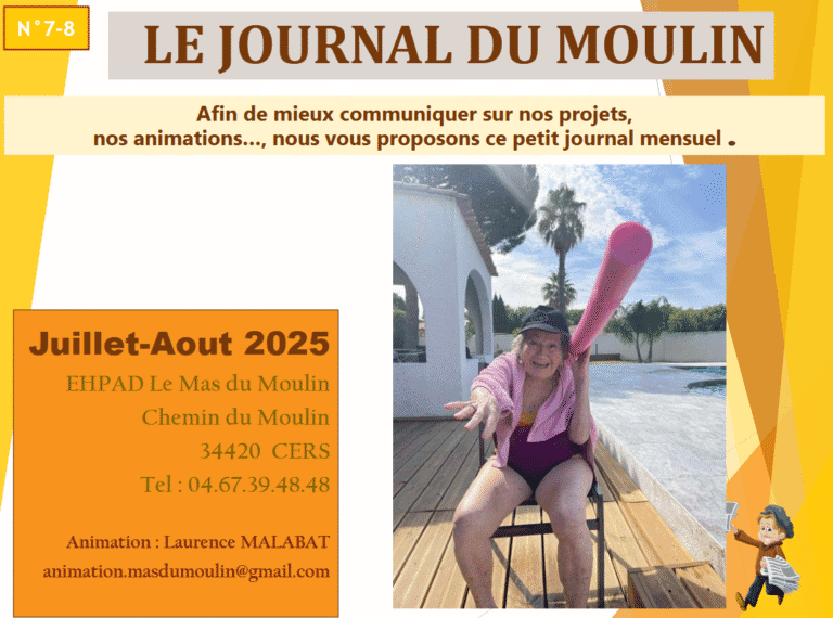 Journal – Juillet-Août 2025