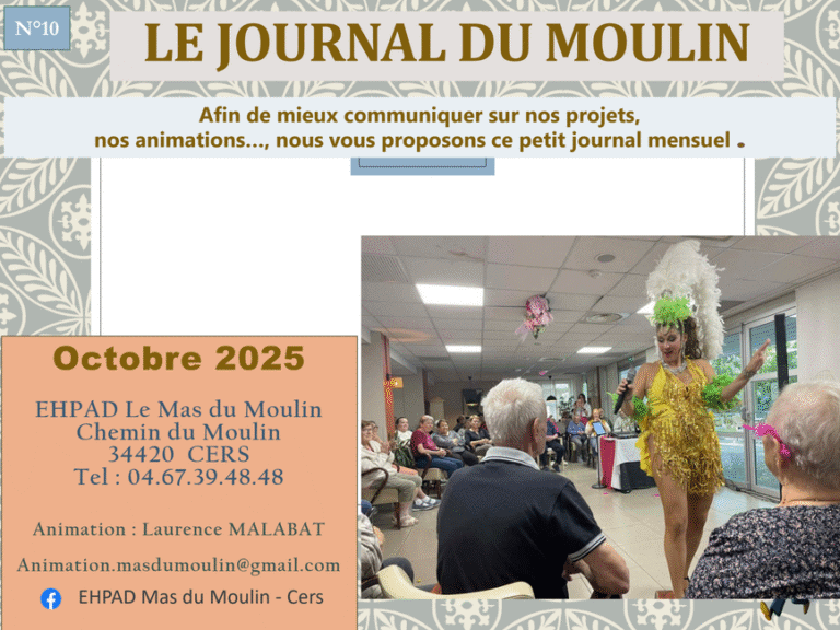 Journal – Octobre 2025
